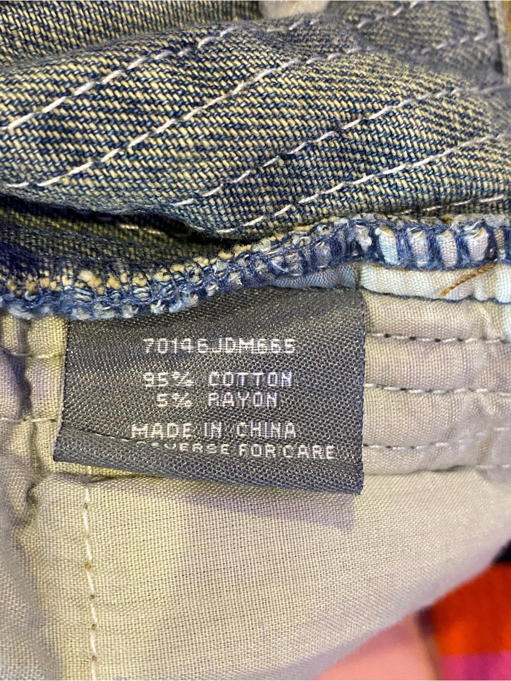 Cali 1850 Jeans with Side Stripes and Bow size 9 / 29 NWT New - Picture 6 of 10
